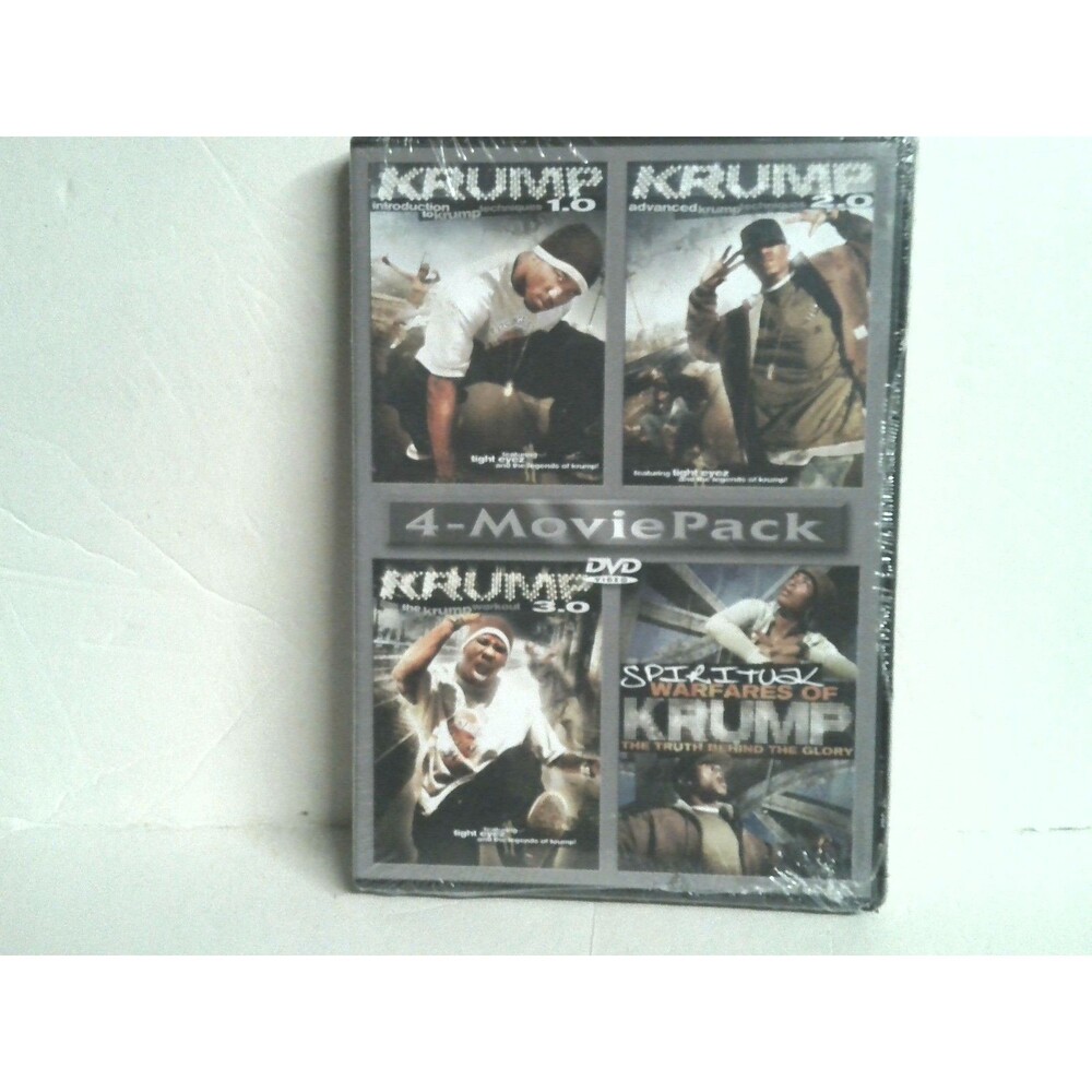 Krump 4 Movie Pack DVD Sealed 2005 Krump Kings Inc. Workout